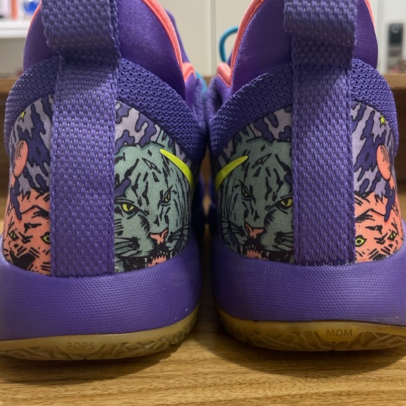 SOLDLIMITED EDITION Nike PG 2 Mamba Mentality Kobe Purple Multicolor Paul George - Picture 9 of 13